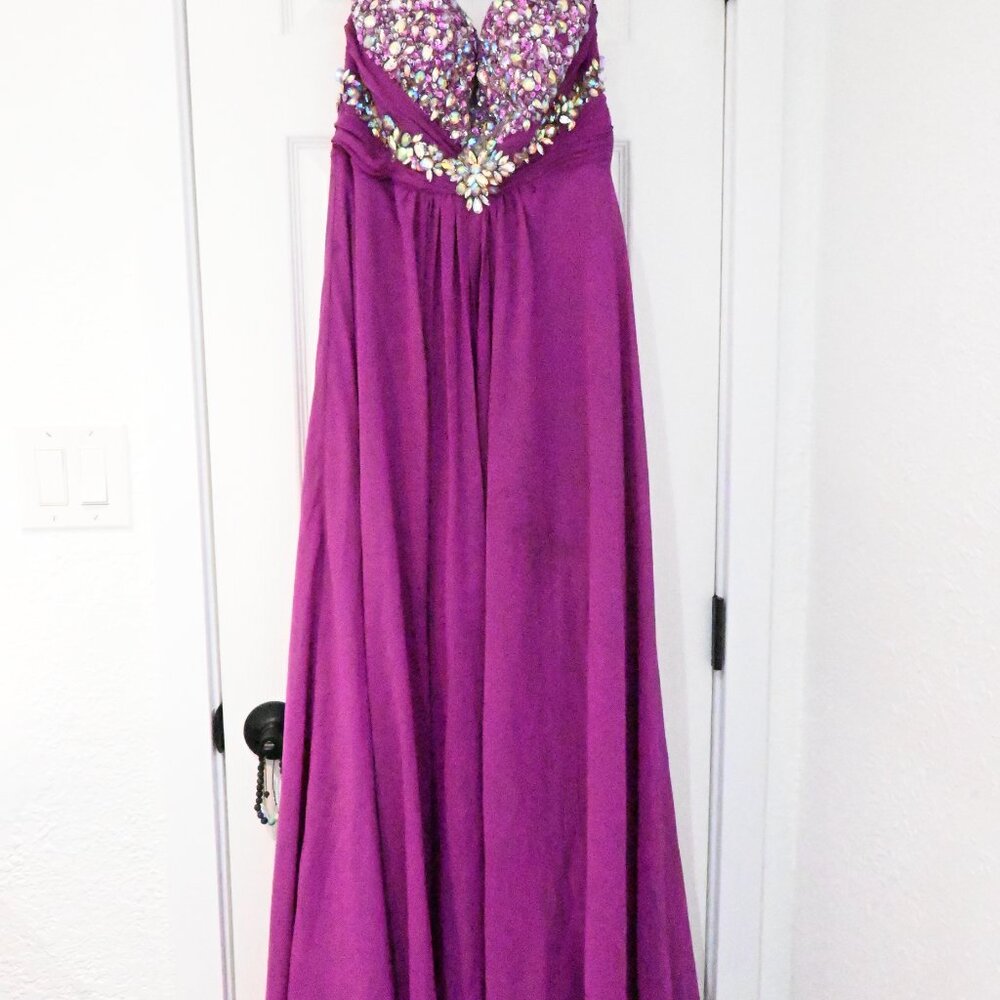 Amazing Princess Jewels Dress, Long Prom Dress main image 0